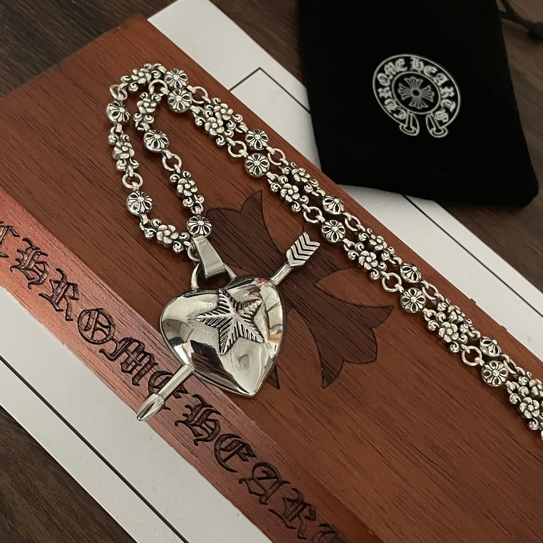 【CHROME HEARTS】ネックレス、新しいネックレス万能シンプルファッションオーナメント