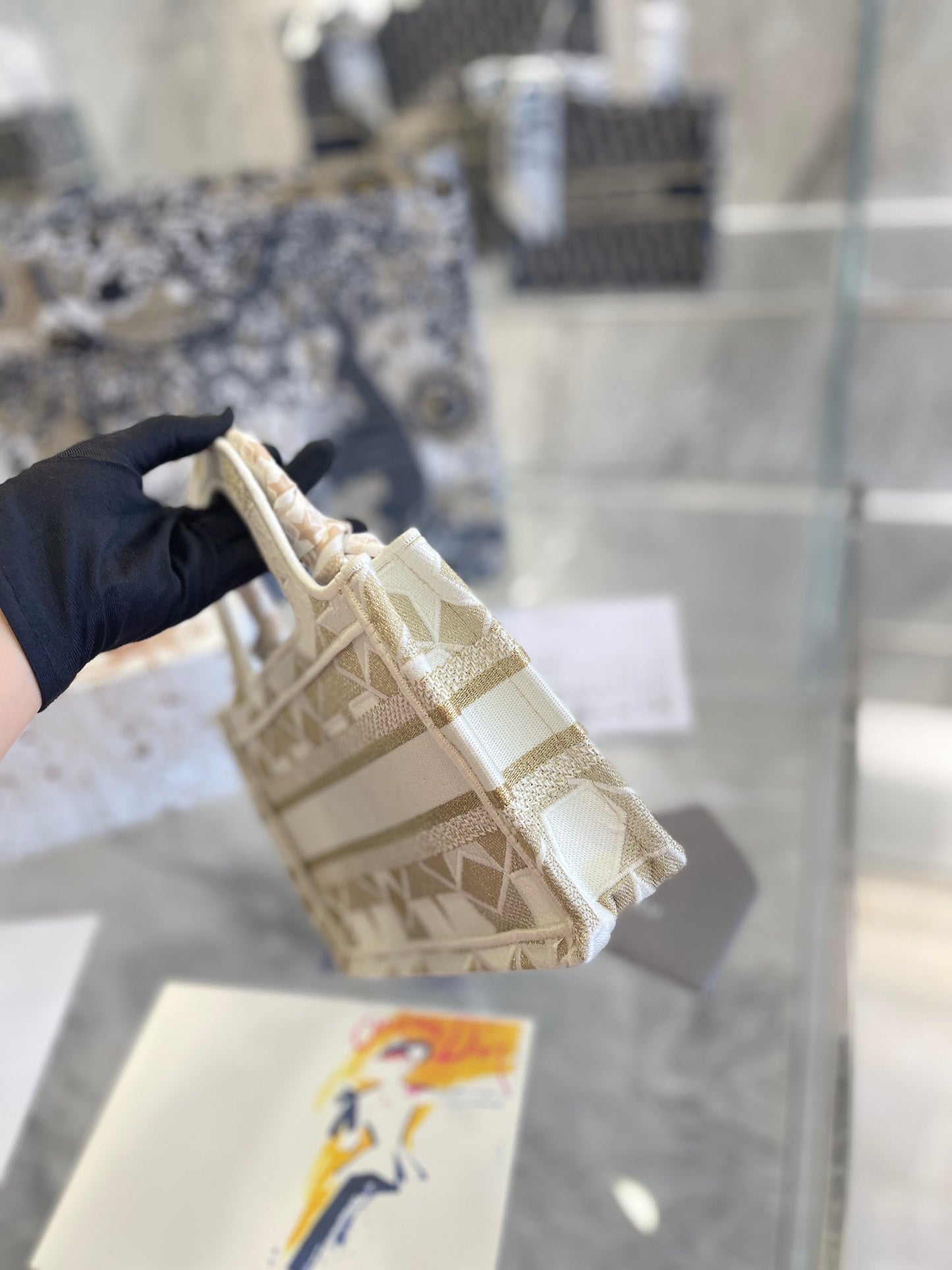 2022新型Diorミニ限定ハンドバッグ ディオールミニBOOK TOTEハンドバッグ