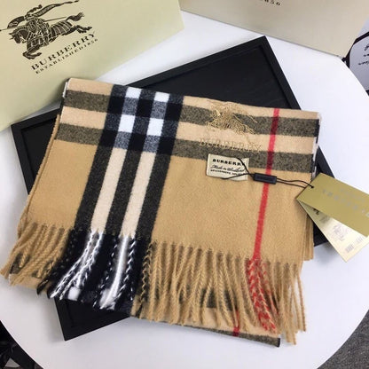 【Burberry】クラシック チェック カシミアスカーフ