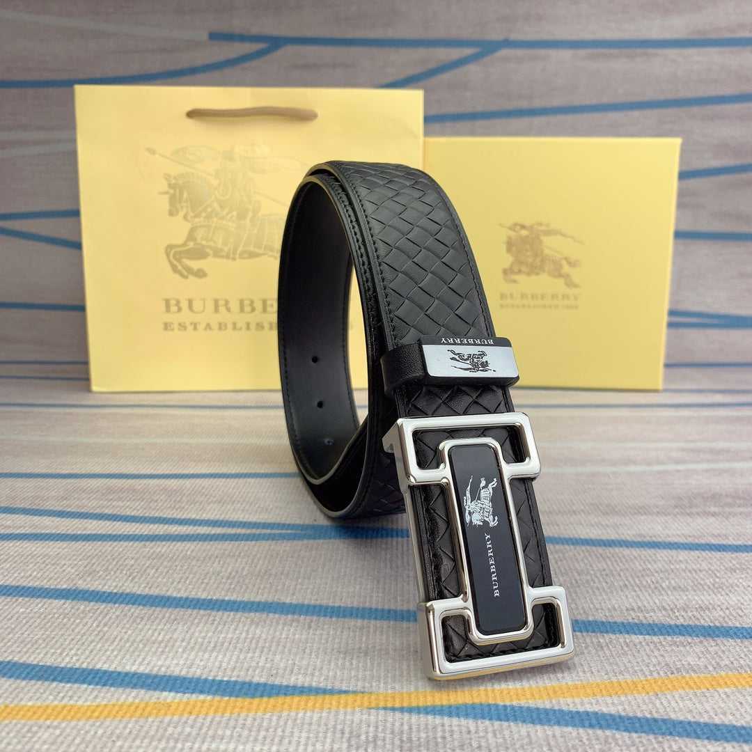 【BURBERRY】(バーバリー) 3.8cm ベルト メンズ