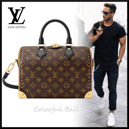 【国内発送】Louis Vuitton スピーディ トランク 25 バッグ｜モノグラム×トランクスタイル