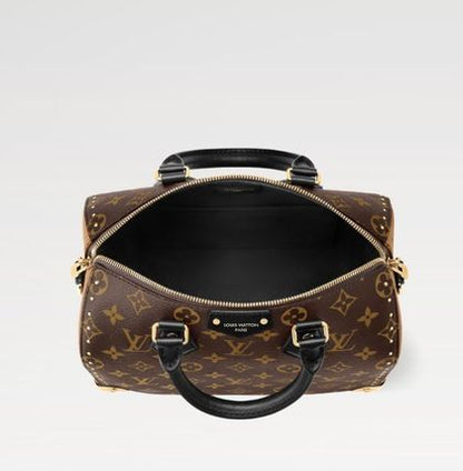 【国内発送】Louis Vuitton スピーディ トランク 25 バッグ｜モノグラム×トランクスタイル