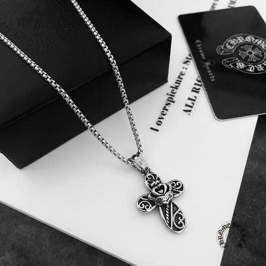 【CHROME HEARTS 】ネックレス、新しいネックレス万能シンプルファッションオーナメント