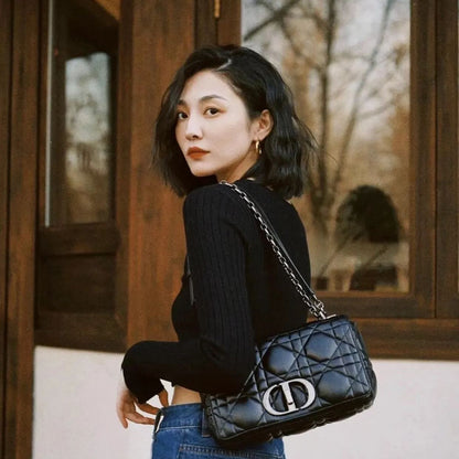 【国内発送】DIOR ショルダーバッグ Large Dior Caro Bag