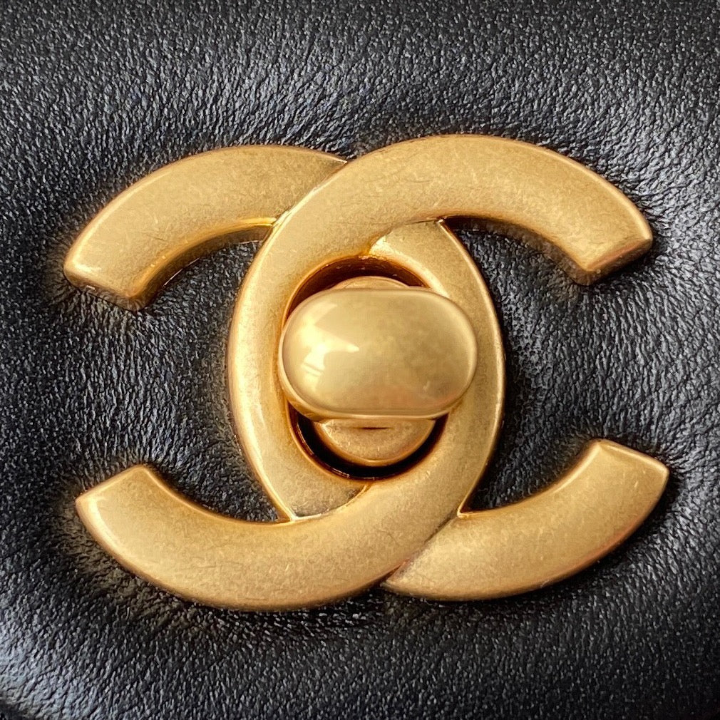 Chanel CF square with golden ball 1786