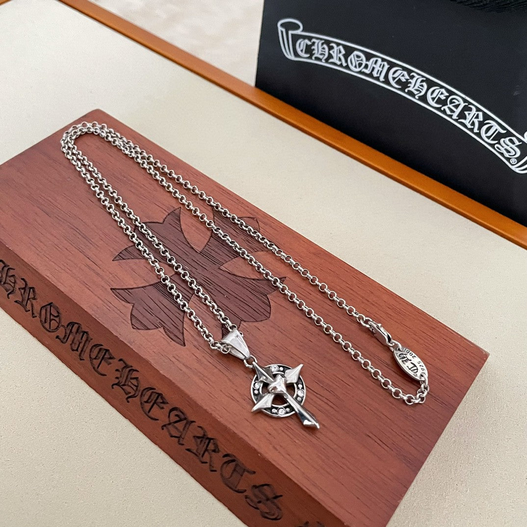 【CHROME HEARTS】ネックレス、新しいネックレス万能シンプルファッションオーナメント