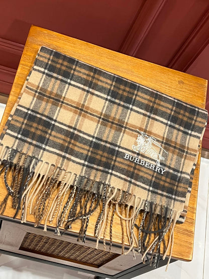 【BURBERRY バーバリー】スカーフ35*190CM 241108