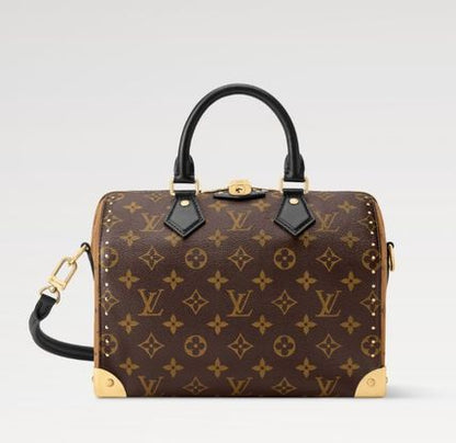 【国内発送】Louis Vuitton スピーディ トランク 25 バッグ｜モノグラム×トランクスタイル
