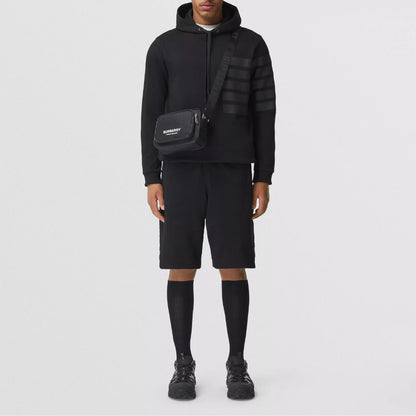 【BURBERRY】バーバリー ロゴ入り ナイロン ショルダーバッグ