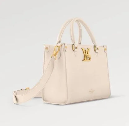 23AW 新作 Louis Vuitton ロック＆ゴーバッグ 黒 ホワイト ロゴ