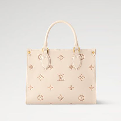 可愛い新色♪ Louis Vuitton オンザゴー PM エデン
