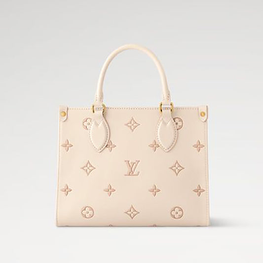 可愛い新色♪ Louis Vuitton オンザゴー PM エデン