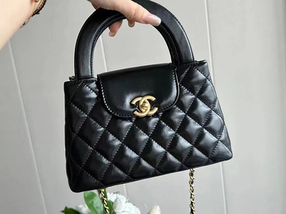 【24C/2色展開★】CHANEL トップハンドルフラップバッグ