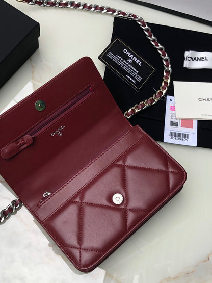 CHANEL 19 WALLET ON CHAIN 0957