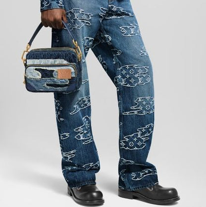 【国内発送】Louis Vuitton ナイル ショルダーバッグ｜デニム×ヴィンテージの融合