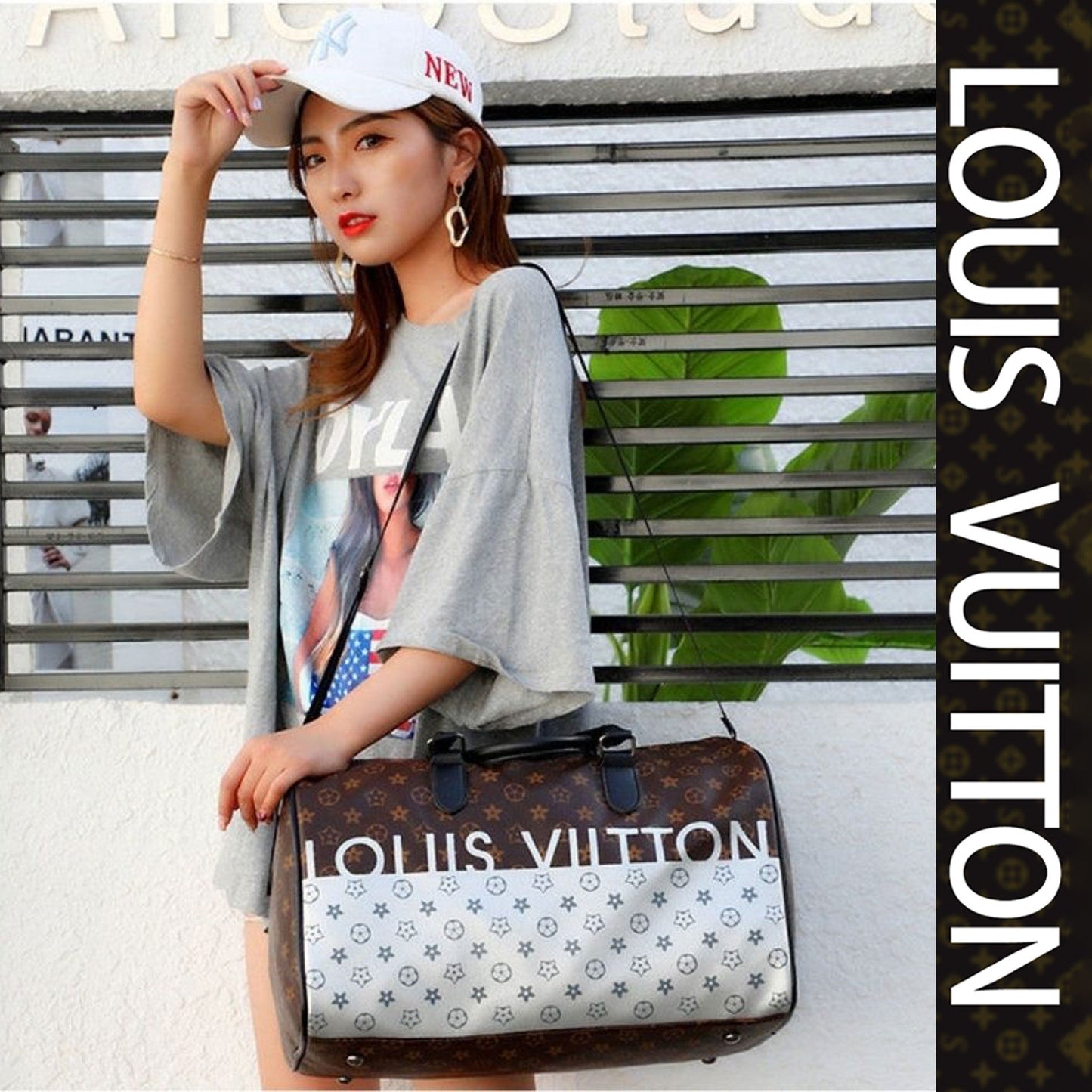 【50％割引 配送無料】【人気】LV★大容量トラベルバッグ★オールマッチラゲッジバッグ