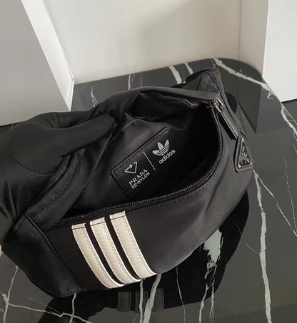 【PRADA 公式 旗艦店】プラダ ウエストポーチ 当日出荷 好評に付き再入荷！26*12*7CM