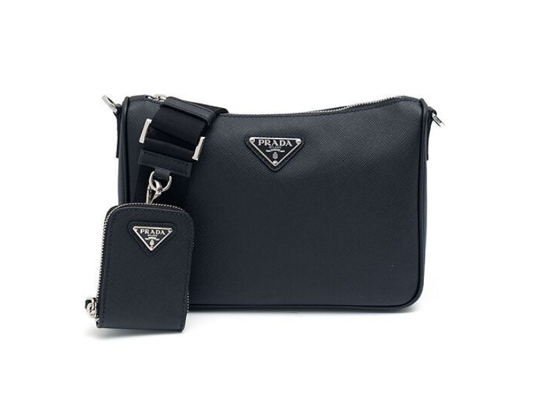 ☆PRADA サフィアーノレザー ショルダーバッグ☆