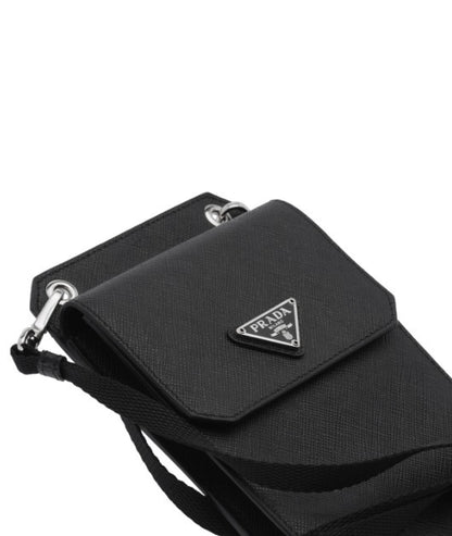 ☆PRADA☆サフィアーノレザー スマートフォンケース