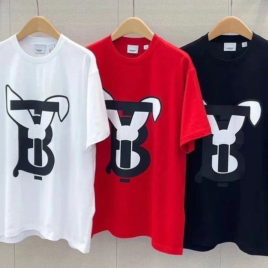 🔥2 つのうち 1 つが無料になります🔥🔥【Burberry】バーバリー )半袖 男女兼用、ご好評に付き再入荷！