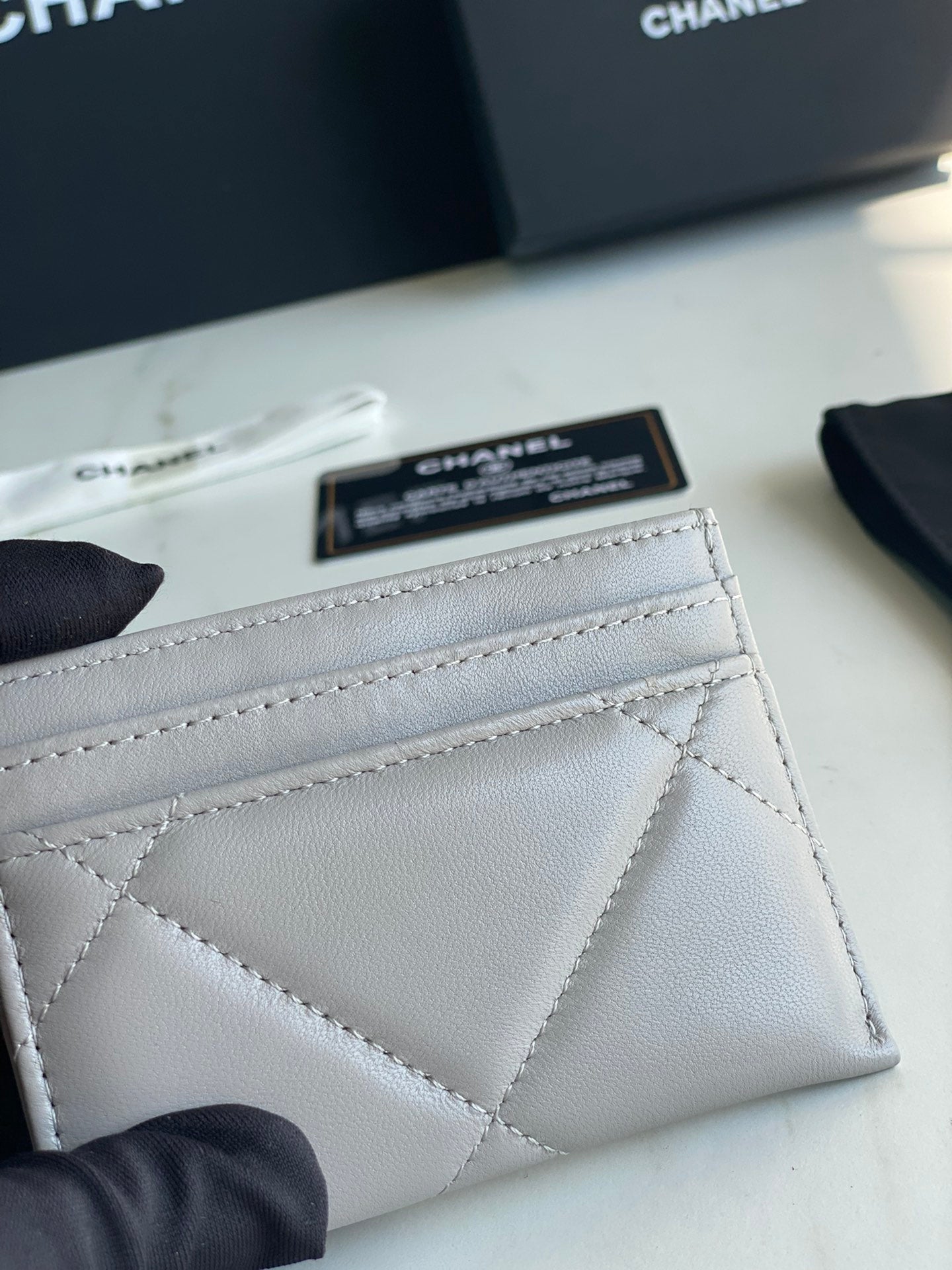 CHANEL 19 CARD HOLDER AP1167