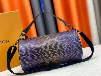 Louis Vuitton◇SoftPolochon ソフト筒型バッグ M46691