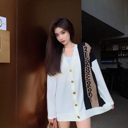 🥼Burberry カーディガンセーター【50%オフ+送料無料】