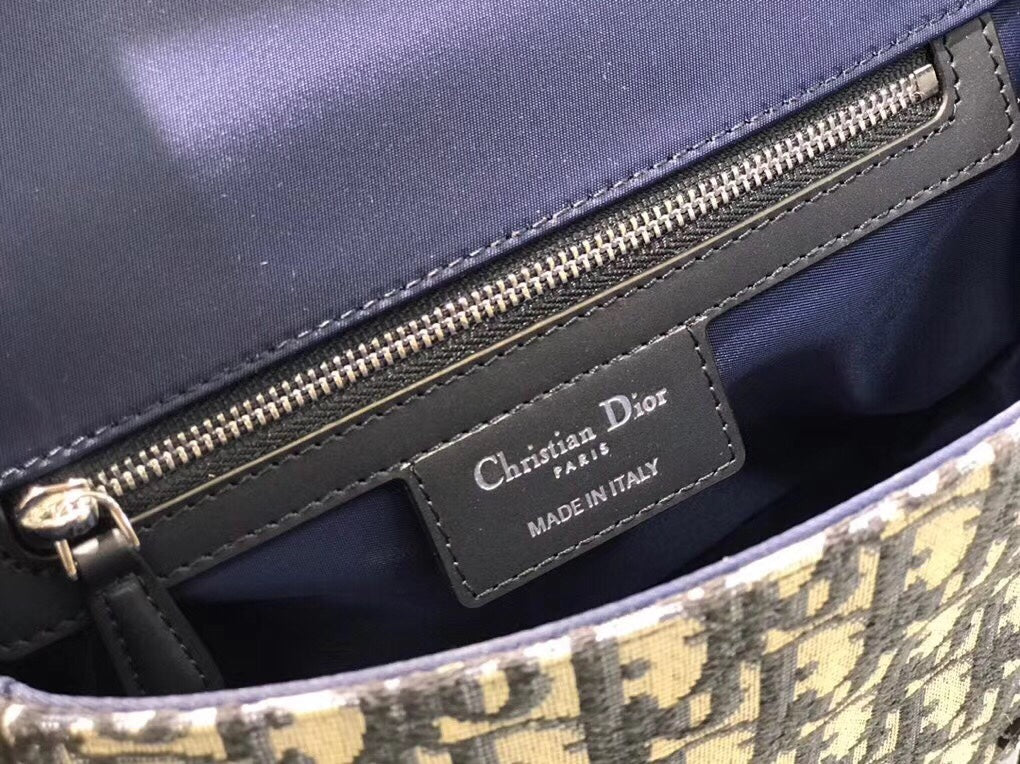 Dior Blue Messenger Bag