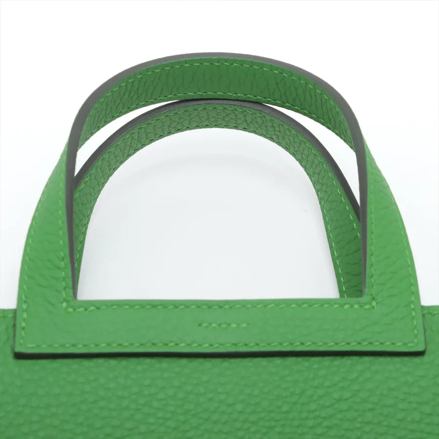 エルメス アルザン25 トリヨンクレマンス ヴェールユッカ シルバー金具