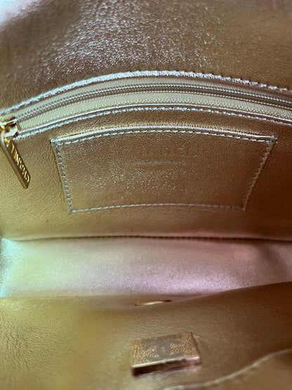 BOLSA CHANEL 2.55 PYTHON FLAP BAG AS3214