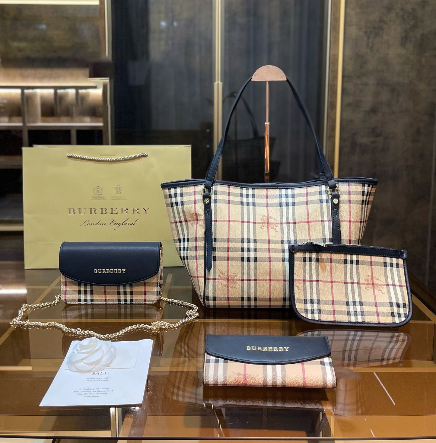 ☆送料・関税込☆BURBERRY★3点セット お得★正規品★
