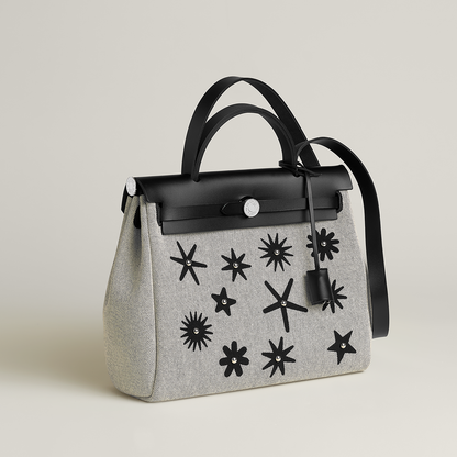 Herbag ジップ 31ホブネイル ハンドバッグ2