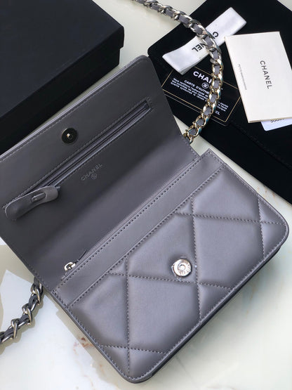 CHANEL 19 WALLET ON CHAIN 0957