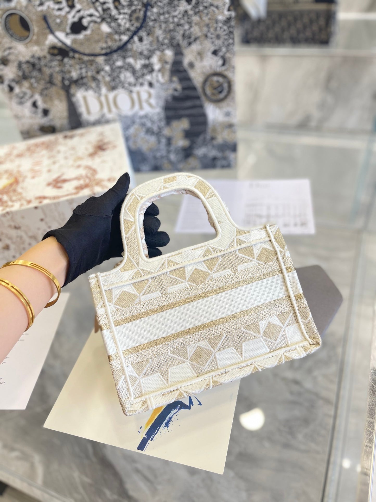 2022新型Diorミニ限定ハンドバッグ ディオールミニBOOK TOTEハンドバッグ