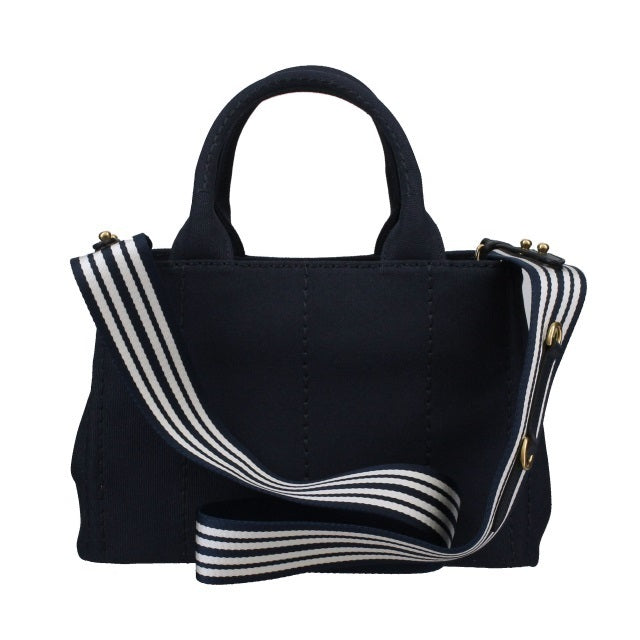 PRADA コットンキャンバス 2WAYトートバッグ