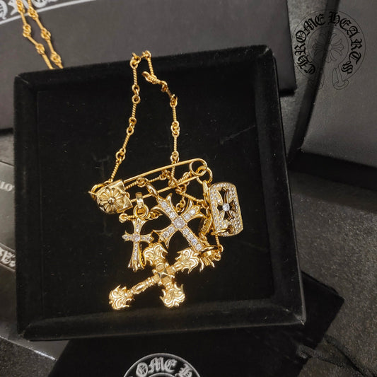 【Chrome Hearts】ネックレス、新しいネックレス万能シンプルファッションオーナメント