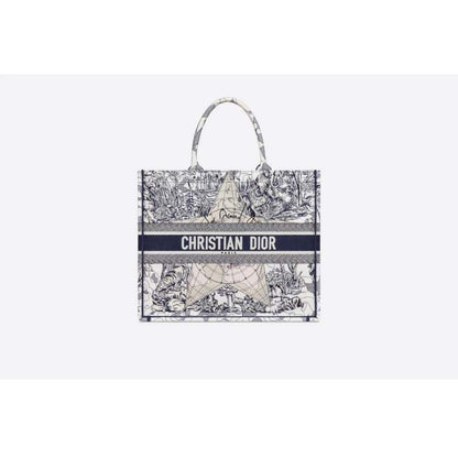 セレブ芸能人御用達・国内発* BOOK TOTE DIOR AROUND THE WORLD バッグ