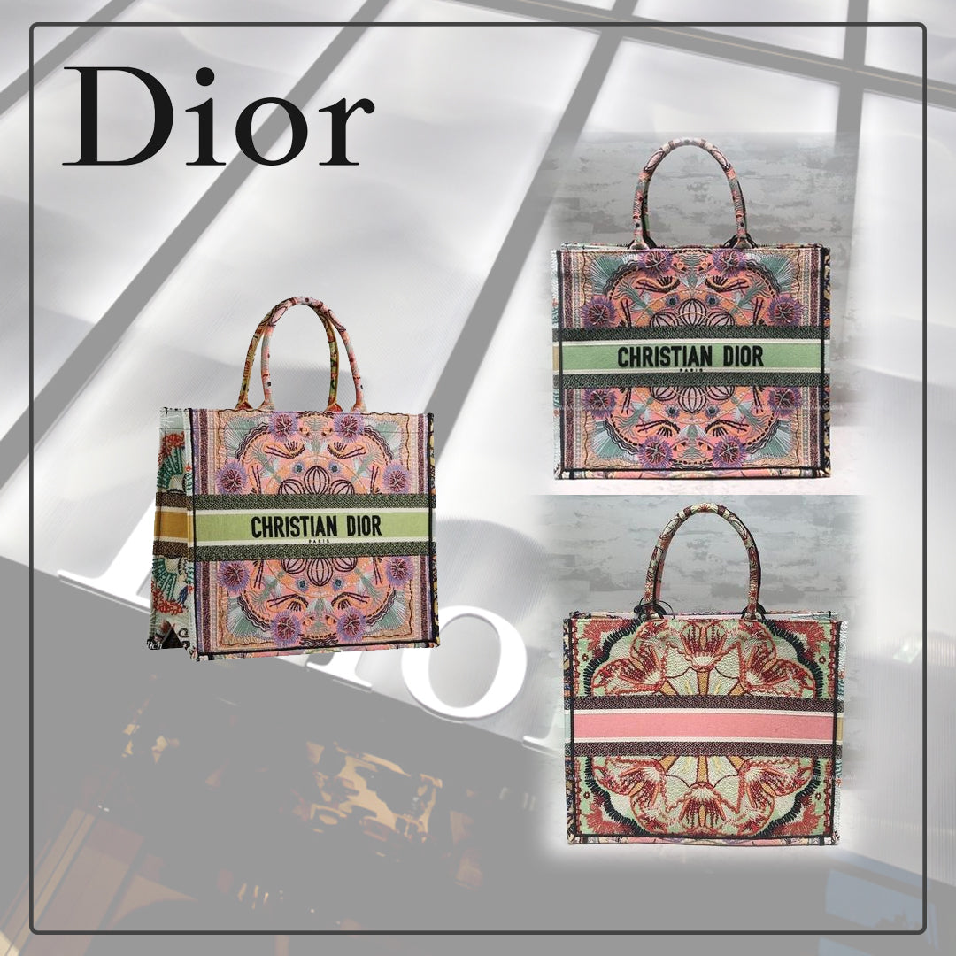 BOOK TOTE IN LIGHTS刺繍 ラージ*トートバッグ