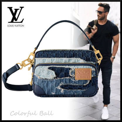 【国内発送】Louis Vuitton ナイル ショルダーバッグ｜デニム×ヴィンテージの融合