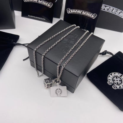 【Chrome Hearts 】クロムハーツ ダイスペンダント ネックレス
