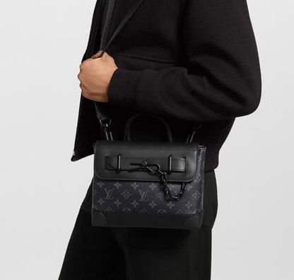 【国内発送】Louis Vuitton スティーマー PM ハンドバッグ モノグラム・エクリプス