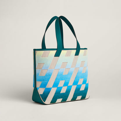 「カバスイタリックH柄40」トートバッグ