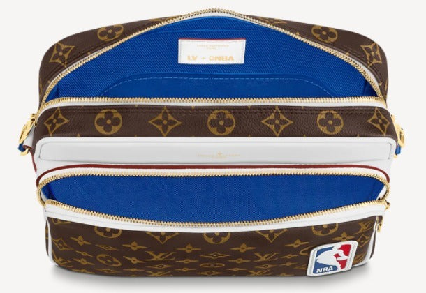 ♯LVXNBA*レア*【Vuitton】入手困難！上品スポーティ☆MESSENGER M45584M45583