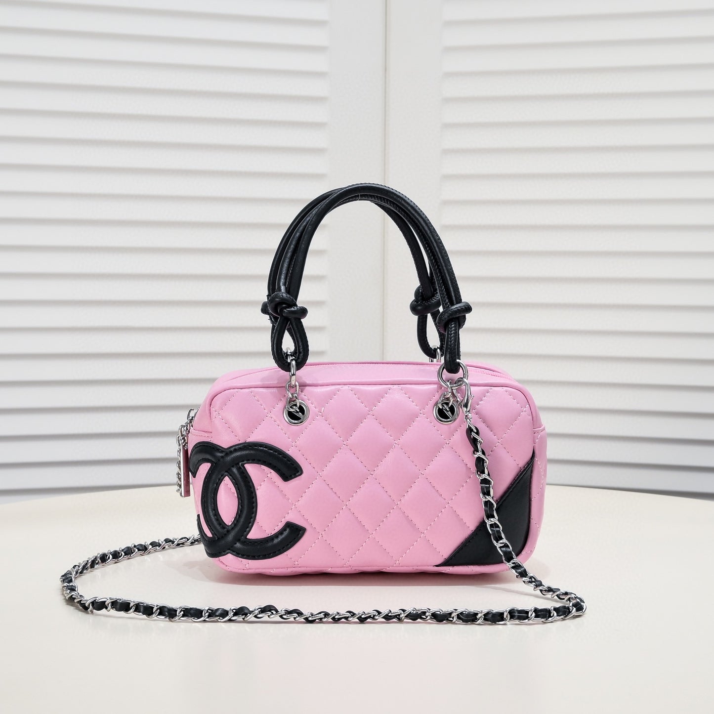 CHANEL A9117 SMALL bowling bag
