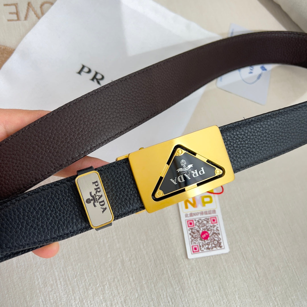 【PRADA】(プラダ) 3.5cmベルト メンズ