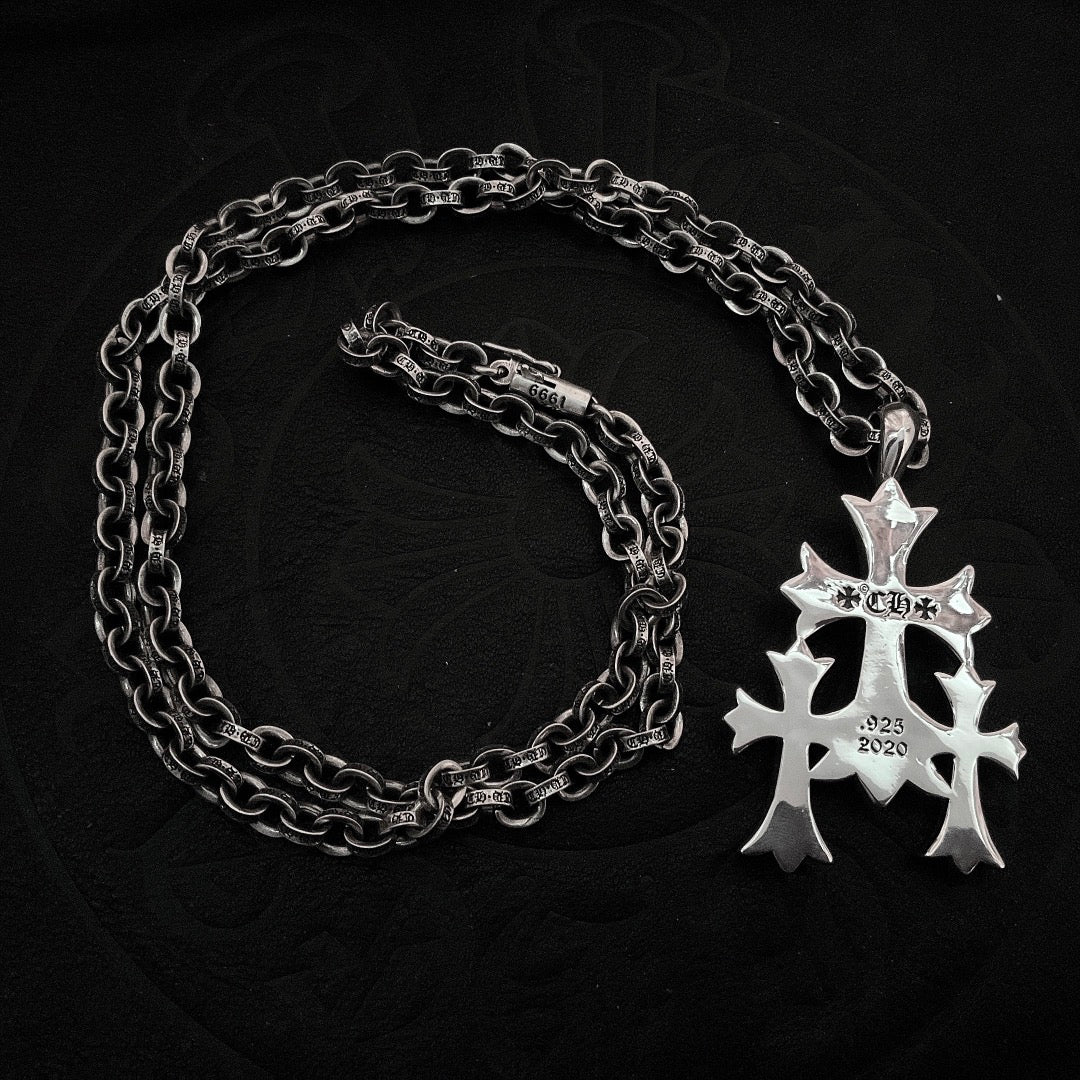 【Chrome Hearts】ネックレス、新しいネックレス万能シンプルファッションオーナメント