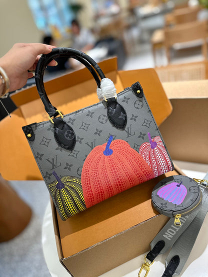 L&V x YK mini onthego ハンドバッグ 25*19*11.5cm