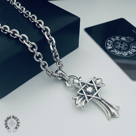 【CHROME HEARTS】クロムハーツ、新しいネックレス万能シンプルファッションオーナメント