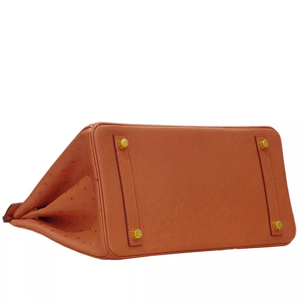 【HERMES】エルメス バーキン 30cm オーストリッチ ゴールド金具
