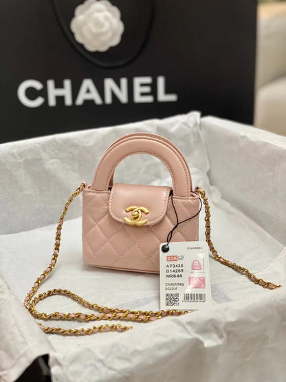 Chanel Kelly bag Mini Calfskin 23K 2 sizes 4 colors available